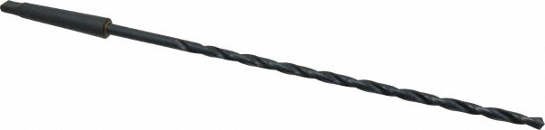 Taper Shank Drill Bit: Letter E (1/4"), 1MT, 118 ° Point, High Speed Steel