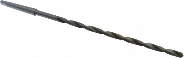 Value Collection 1662220 Taper Shank Drill Bit: 0.3438" Dia, 1MT, 118 &deg;, High Speed Steel Image