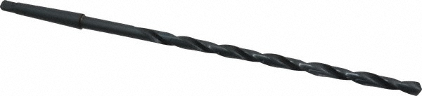 Taper Shank Drill Bit: 3/8" Dia, 1MT, 118 ° Point, High Speed Steel