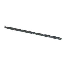 Taper Shank Drill Bit: 13/32" Dia, 1MT, 118 ° Point, High Speed Steel