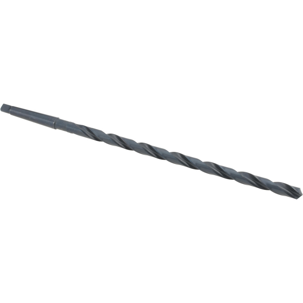 Taper Shank Drill Bit: 7/16" Dia, 1MT, 118 ° Point, High Speed Steel