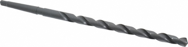 Taper Shank Drill Bit: 1/2" Dia, 1MT, 118 ° Point, High Speed Steel