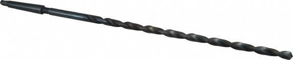 Taper Shank Drill Bit: 3/8" Dia, 1MT, 118 ° Point, High Speed Steel