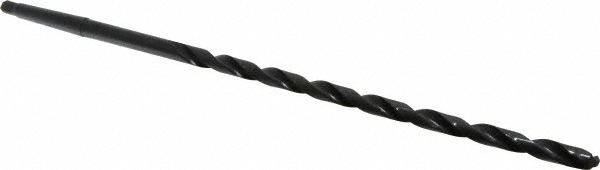 Taper Shank Drill Bit: 7/16" Dia, 1MT, 118 ° Point, High Speed Steel