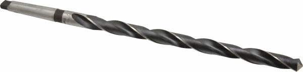 Taper Shank Drill Bit: 23/32" Dia, 2MT, 118 ° Point, High Speed Steel