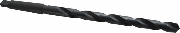 Taper Shank Drill Bit: 13/16" Dia, 3MT, 118 ° Point, High Speed Steel