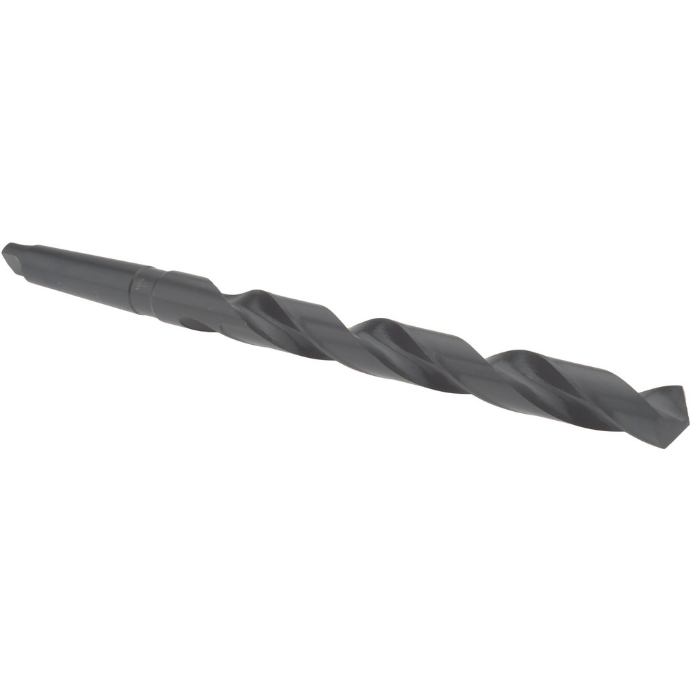 Taper Shank Drill Bit: 1" Dia, 3MT, 118 ° Point, High Speed Steel