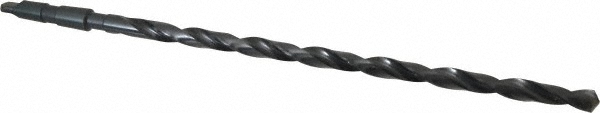 Taper Shank Drill Bit: 19/32" Dia, 2MT, 118 ° Point, High Speed Steel