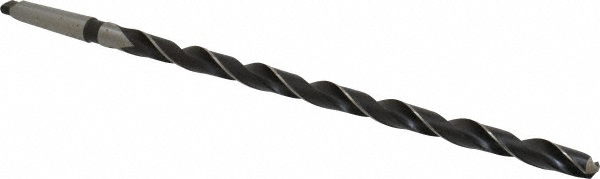 Taper Shank Drill Bit: 11/16" Dia, 2MT, 118 ° Point, High Speed Steel