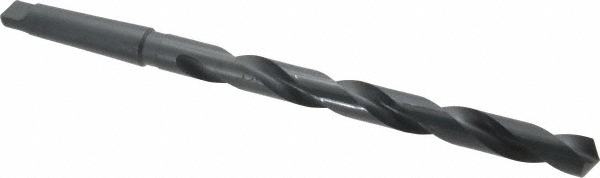 Taper Shank Drill Bit: 1-1/8" Dia, 4MT, 118 ° Point, High Speed Steel