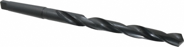 Taper Shank Drill Bit: 1-3/16" Dia, 4MT, 118 ° Point, High Speed Steel