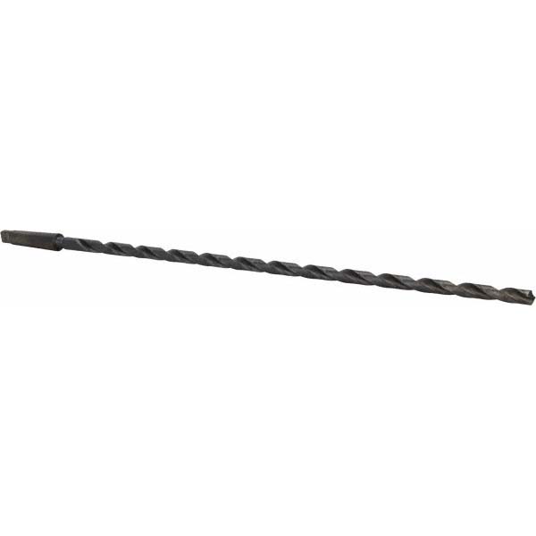 Taper Shank Drill Bit: 1/2" Dia, 2MT, 118 ° Point, High Speed Steel