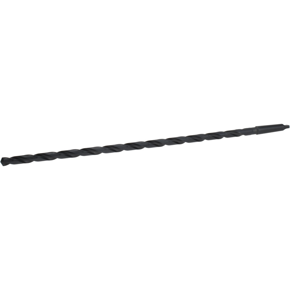 Taper Shank Drill Bit: 5/8" Dia, 2MT, 118 ° Point, High Speed Steel