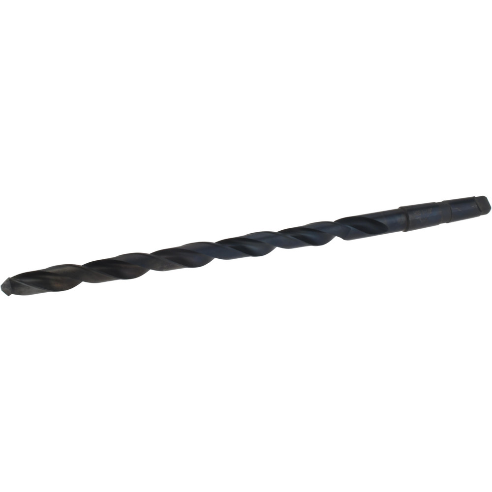 Taper Shank Drill Bit: 1-1/8" Dia, 4MT, 118 ° Point, High Speed Steel