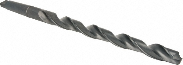 Taper Shank Drill Bit: 1-1/4" Dia, 4MT, 118 ° Point, High Speed Steel