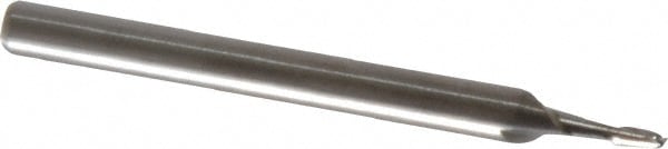 M.A. Ford. 12104680 Square End Mill: 3/64 Dia, 7/64 LOC, 1/8 Shank Dia, 1-1/2 OAL, 2 Flutes, Solid Carbide Image