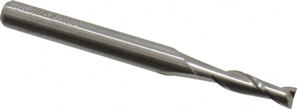 M.A. Ford. 12114060 Square End Mill: 9/64 Dia, 1/2 LOC, 3/16 Shank Dia, 2 OAL, 2 Flutes, Solid Carbide Image