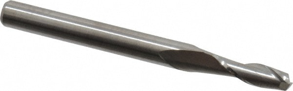 M.A. Ford. 12115620 Square End Mill: 5/32 Dia, 1/2 LOC, 3/16 Shank Dia, 2 OAL, 2 Flutes, Solid Carbide Image