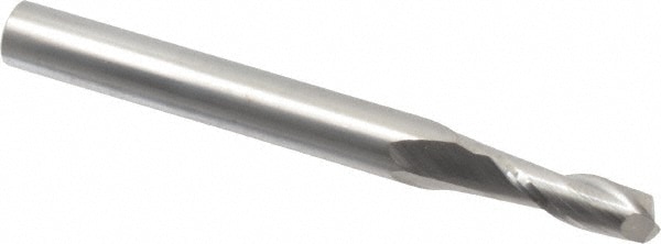 M.A. Ford. 12120310 Square End Mill: 13/64 Dia, 5/8 LOC, 1/4 Shank Dia, 2-1/2 OAL, 2 Flutes, Solid Carbide Image