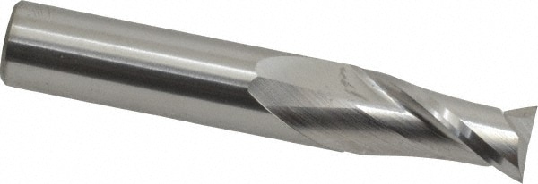 M.A. Ford. 12150000 Square End Mill: 1/2 Dia, 1 LOC, 1/2 Shank Dia, 3 OAL, 2 Flutes, Solid Carbide Image