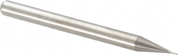 M.A. Ford. 11601560 Square End Mill: 1/64 Dia, 1/32 LOC, 1/8 Shank Dia, 1-1/2 OAL, 3 Flutes, Solid Carbide Image