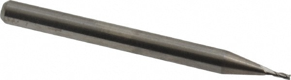 M.A. Ford. 11603120 Square End Mill: 1/32 Dia, 5/64 LOC, 1/8 Shank Dia, 1-1/2 OAL, 3 Flutes, Solid Carbide Image