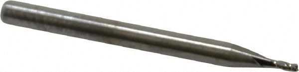 M.A. Ford. 11604680 Square End Mill: 3/64 Dia, 7/64 LOC, 1/8 Shank Dia, 1-1/2 OAL, 3 Flutes, Solid Carbide Image