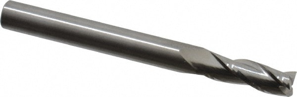 M.A. Ford. 11623440 Square End Mill: 15/64 Dia, 3/4 LOC, 1/4 Shank Dia, 2-1/2 OAL, 3 Flutes, Solid Carbide Image