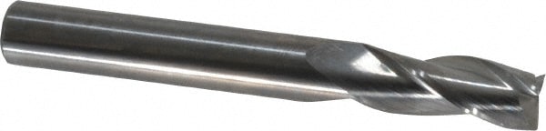 M.A. Ford. 11631250 Square End Mill: 5/16 Dia, 13/16 LOC, 5/16 Shank Dia, 2-1/2 OAL, 3 Flutes, Solid Carbide Image