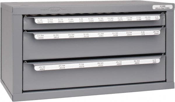 Huot 13000 Three-Drawer Drill Bit Dispenser for sale online 