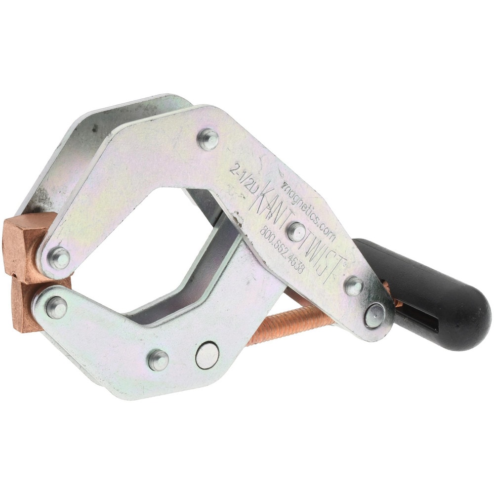 700 Lb, 2-1/2" Max Opening, 2" Open Throat Depth, Cantilever Clamp