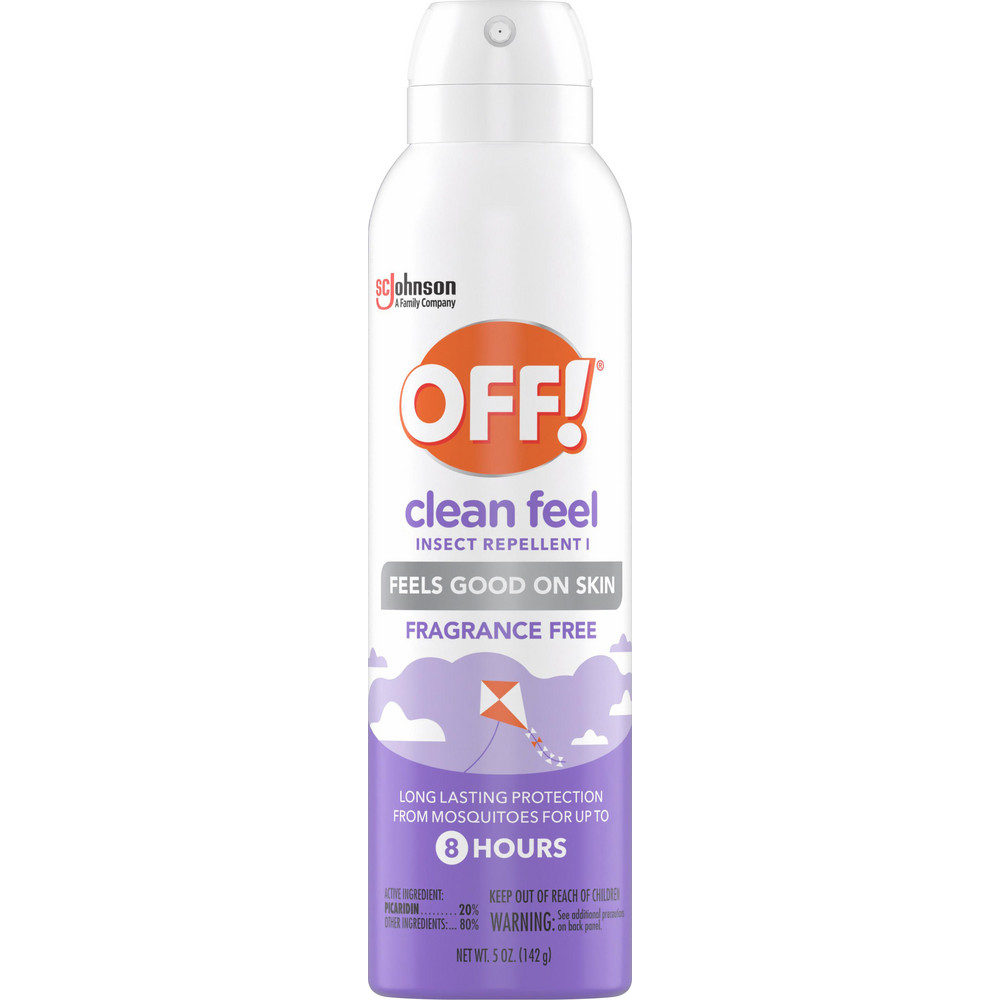 OFF!® Clean Feel Insect Repellent 20% KBR, Frangrance Free, 5oz