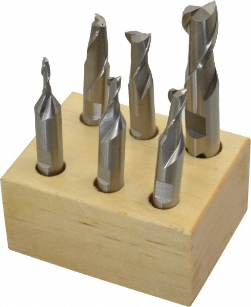 Value Collection 320-2226 End Mill Set: 2 Flute, Square End Image