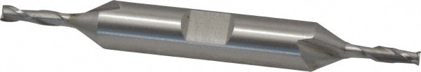 Value Collection 720-2008 Square End Mill: 1/8 Dia, 3/8 LOC, 3/8 Shank Dia, 3-1/16 OAL, 2 Flutes, High Speed Steel Image