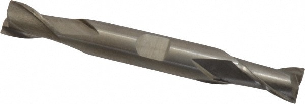 Value Collection 720-2040 Square End Mill: 3/8 Dia, 9/16 LOC, 3/8 Shank Dia, 3-1/8 OAL, 2 Flutes, High Speed Steel Image