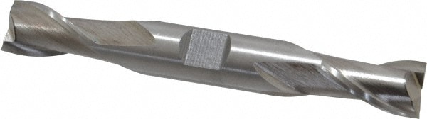 Value Collection 720-2056 Square End Mill: 1/2 Dia, 13/16 LOC, 1/2 Shank Dia, 3-3/4 OAL, 2 Flutes, High Speed Steel Image