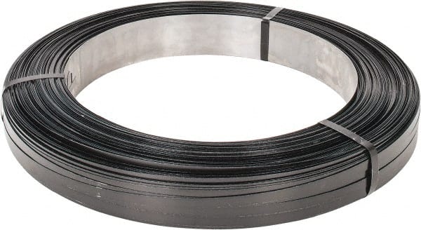 Steel Strapping: 1/2" Wide, 2,688' Long, 0.023" Thick, Oscillated Coil