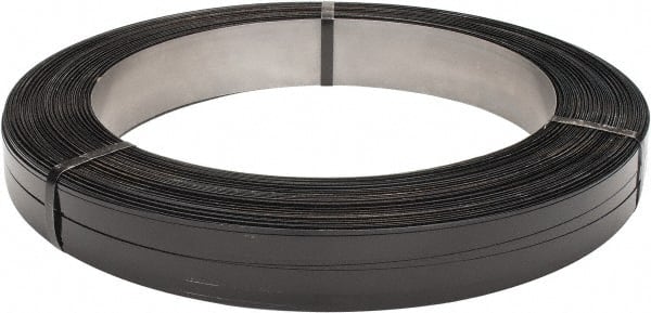 Steel Strapping: 3/4" Wide, 2,058' Long, 0.02" Thick, Oscillated Coil