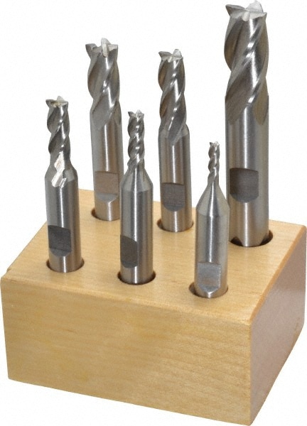 Value Collection 320-2246 End Mill Set: 4 Flute, Square End Image