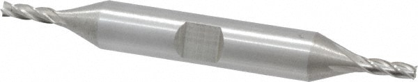 Value Collection 720-4004 Square End Mill: 1/8 Dia, 3/8 LOC, 3/8 Shank Dia, 3-1/16 OAL, 4 Flutes, High Speed Steel Image