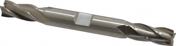 Value Collection 720-4032 Square End Mill: 11/32 Dia, 3/4 LOC, 3/8 Shank Dia, 3-1/2 OAL, 4 Flutes, High Speed Steel Image