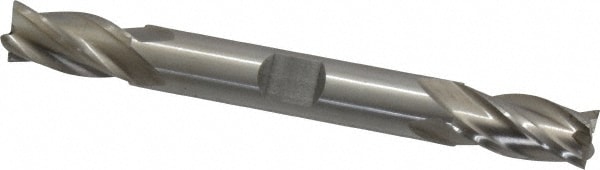 Value Collection 720-4036 Square End Mill: 3/8 Dia, 3/4 LOC, 3/8 Shank Dia, 3-1/2 OAL, 4 Flutes, High Speed Steel Image