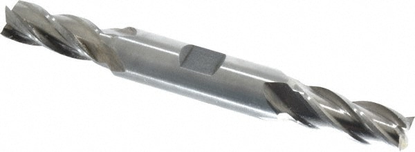 Value Collection 720-4040 Square End Mill: 13/32 Dia, 1 LOC, 1/2 Shank Dia, 4-1/8 OAL, 4 Flutes, High Speed Steel Image