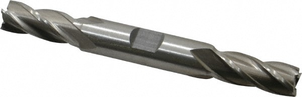 Value Collection 720-4044 Square End Mill: 7/16 Dia, 1 LOC, 1/2 Shank Dia, 4-1/8 OAL, 4 Flutes, High Speed Steel Image