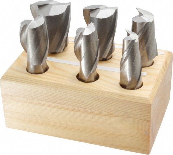 Value Collection 320-2066 3/4 to 1-1/2", 2 Flute Square End Mill Set Image