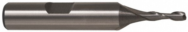 Square End Mill: 0.7874'' Dia, 1-1/2'' LOC, 3/4'' Shank Dia, 3-3/4'' OAL, 2 Flutes, Cobalt