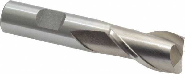 Value Collection 720-1065 Square End Mill: 3/4 Dia, 1-5/16 LOC, 5/8 Shank Dia, 3-7/16 OAL, 2 Flutes, High Speed Steel Image