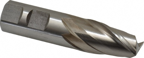 Value Collection 720-1087 Square End Mill: 7/8 Dia, 1-1/2 LOC, 7/8 Shank Dia, 3-3/4 OAL, 2 Flutes, High Speed Steel Image