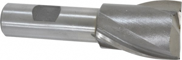 Value Collection 720-1119 Square End Mill: 1-1/4 Dia, 1-5/8 LOC, 3/4 Shank Dia, 3-7/8 OAL, 2 Flutes, High Speed Steel Image