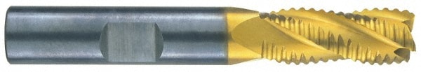 RobbJack STR-404-20-C Square End Mill: 5/8 Dia, 1-1/4 LOC, 5/8 Shank Dia, 3-1/2 OAL, 4 Flutes, Solid Carbide Image